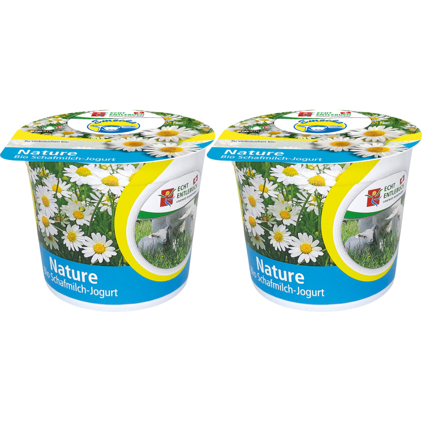 Echt Entlebuch Bio Schafmilch-Joghurt Nature 2x 125g