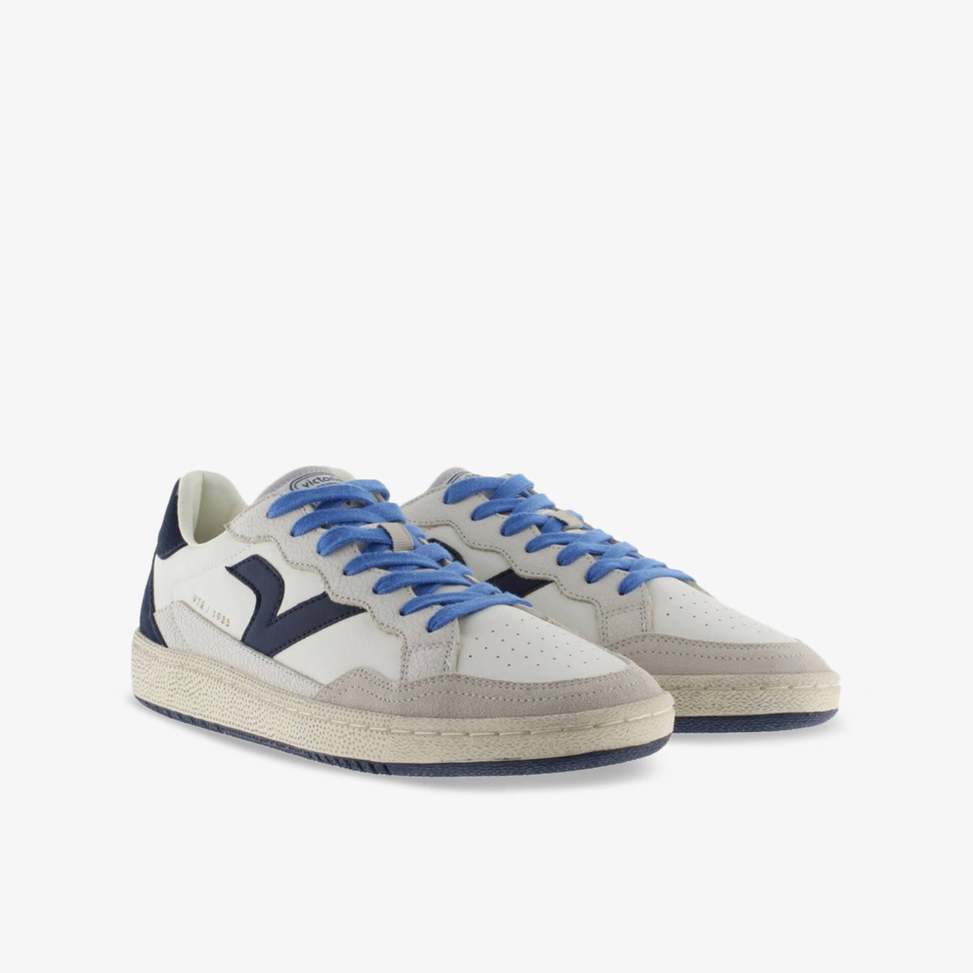 victoria Smash Herren Sneaker Low blau