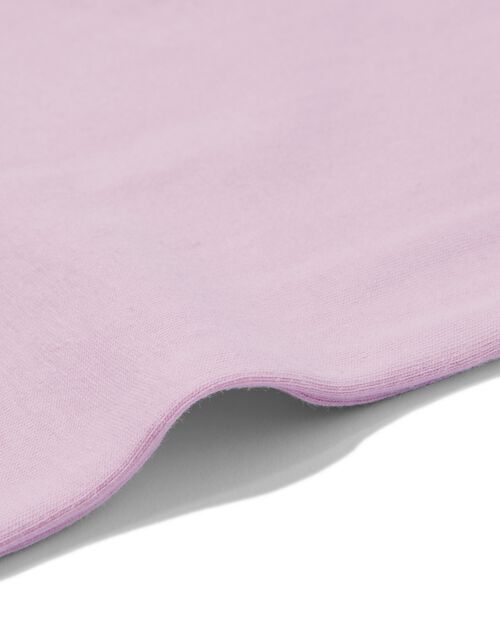 2 débardeurs enfant coton/stretch lilas