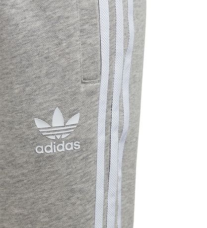 adidas Originals Jogginghose - Trefoil Pants - Mgreyh/White