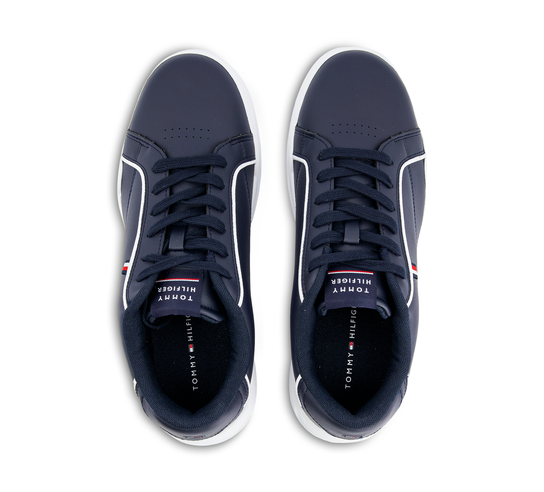 Tommy Hilfiger Lo Cup Leather - Sneaker low