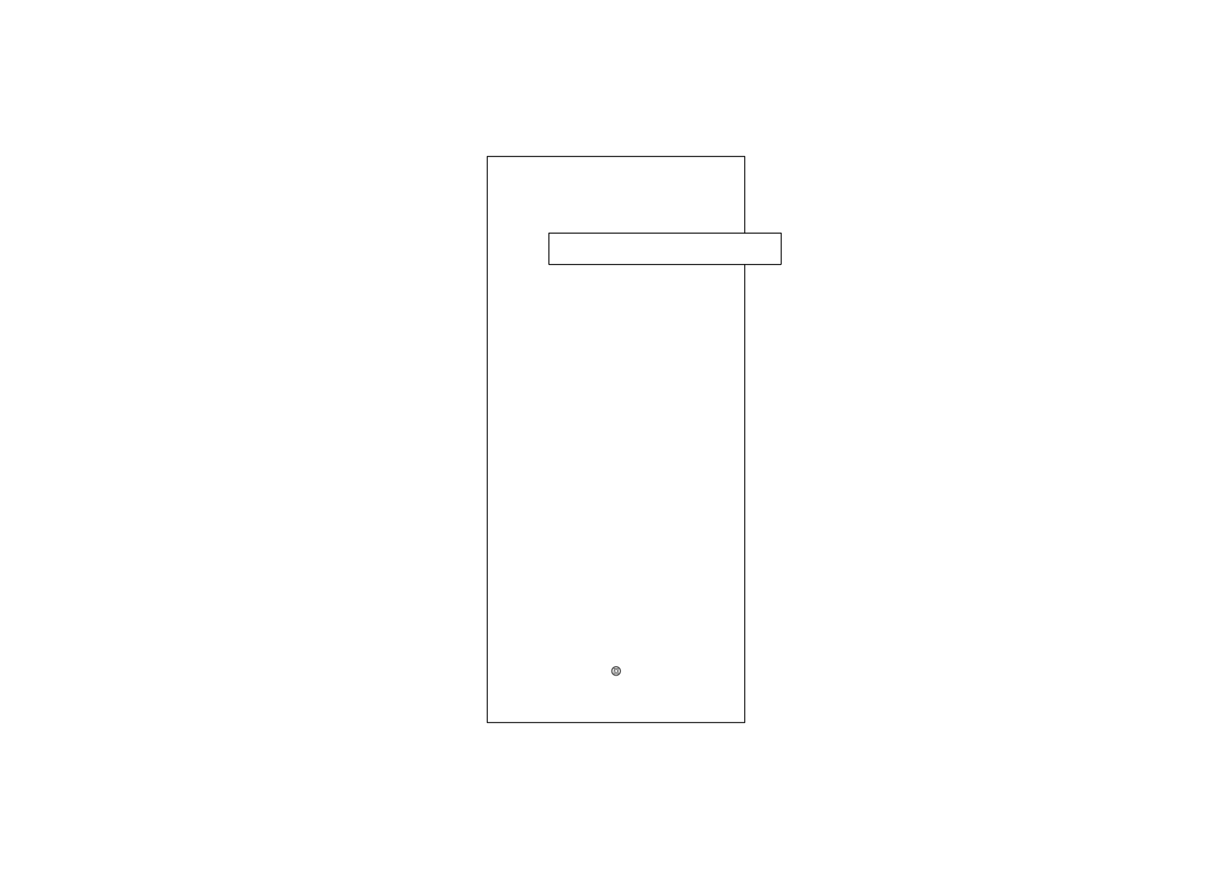 Thebalux M23 spiegel 50x110cm met verlichting en verwarming messing