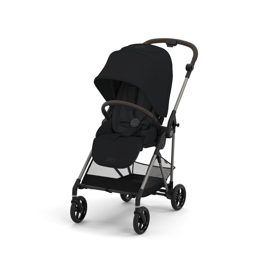 Poussette Melio 3 - Moon black