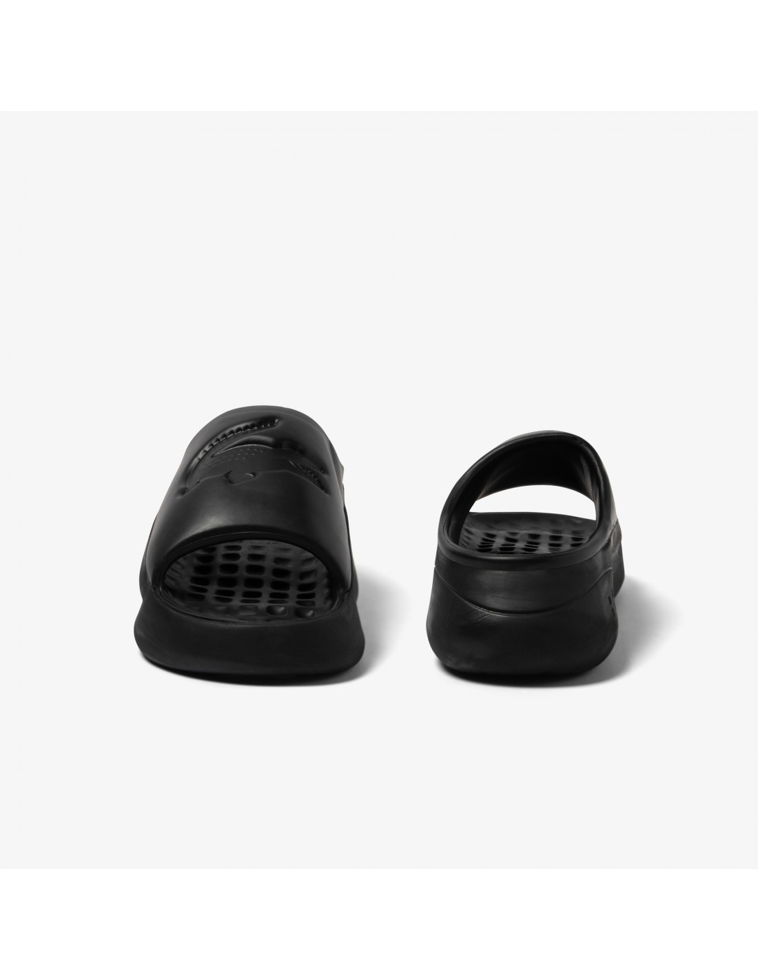 lacoste Claquettes homme serve slide 3.0 noir