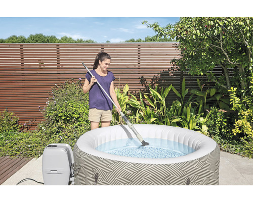 Draadloze zwembad- en spastofzuiger met landingsnet LAY-Z-SPA® 16,8 x 150 cm kunststof