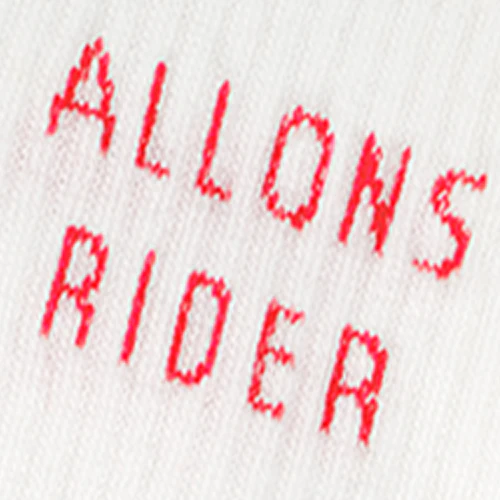 Chaussettes Here comes the sun - Allons Rider blanc