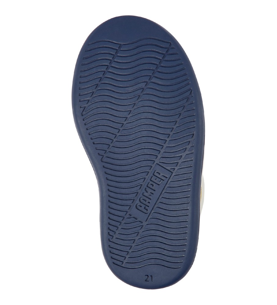 Tênis de couro Camper Runner Four Twins, branco