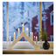 Klassisk adventslysestake LED 30 cm