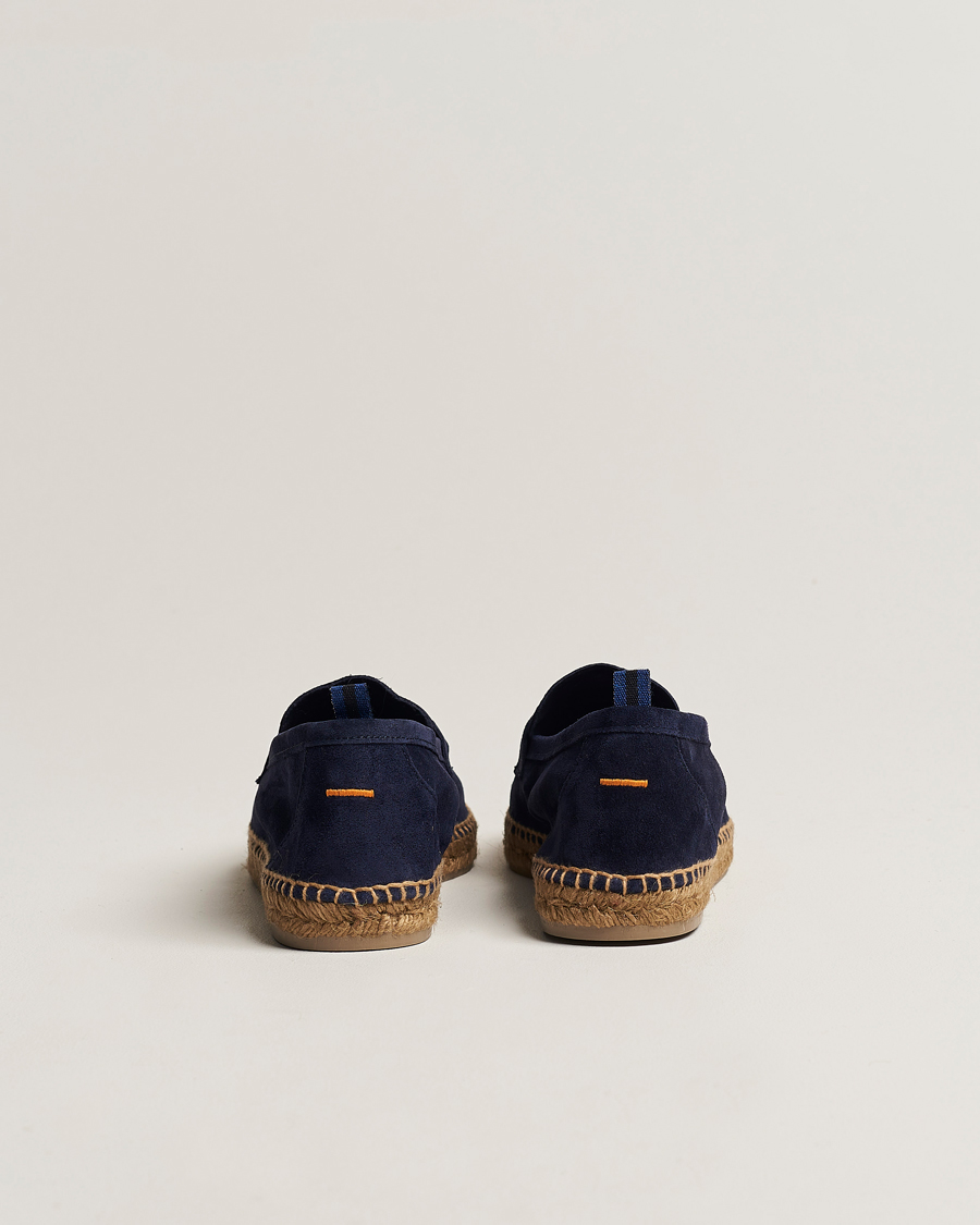 Castañer Nacho Casual Suede Loafers Azul Oscuro