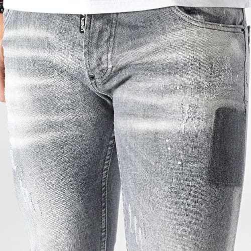 Jean Skinny 635 Gris
