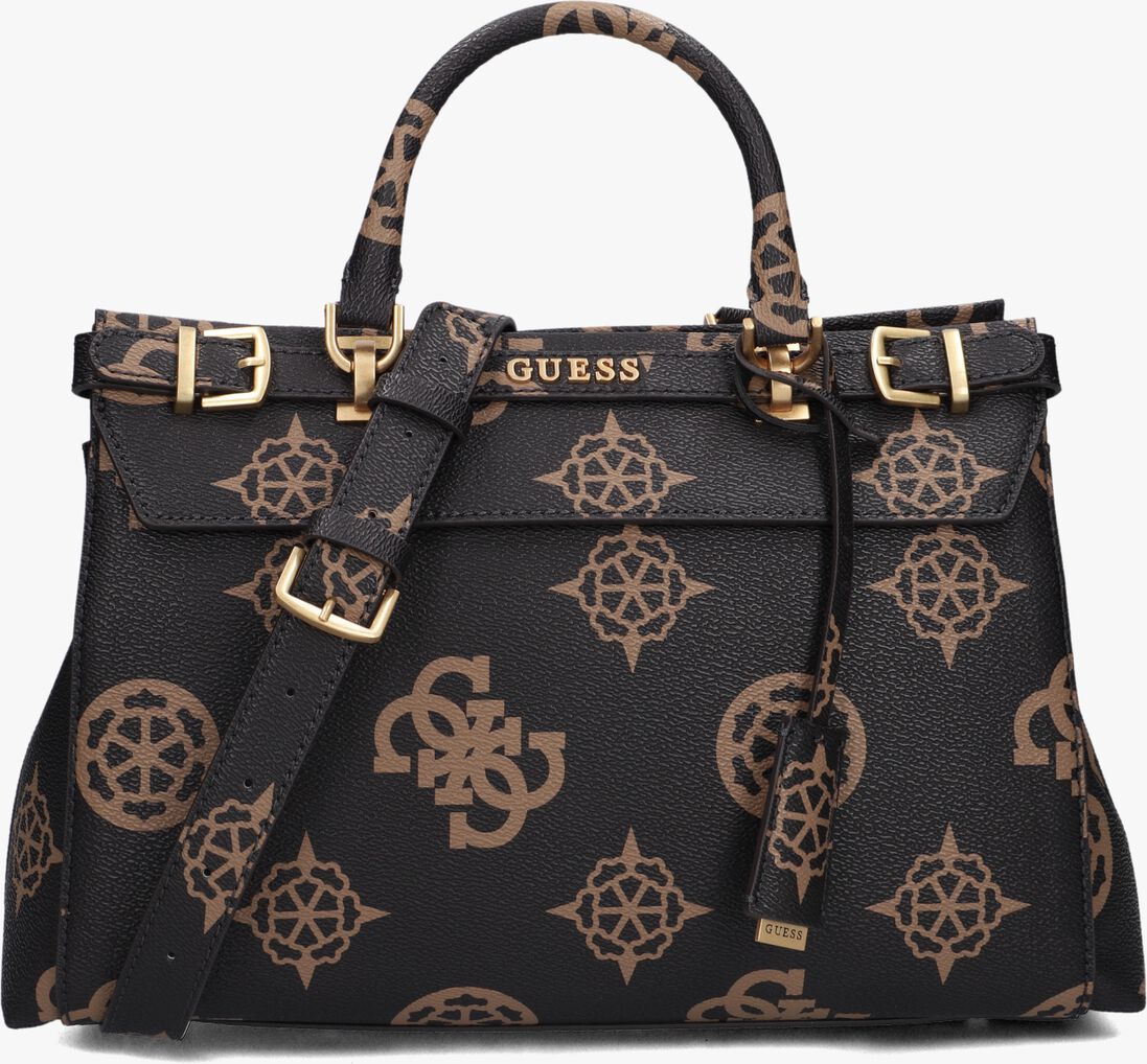GUESS bruine guess schoudertas sestri logo luxury