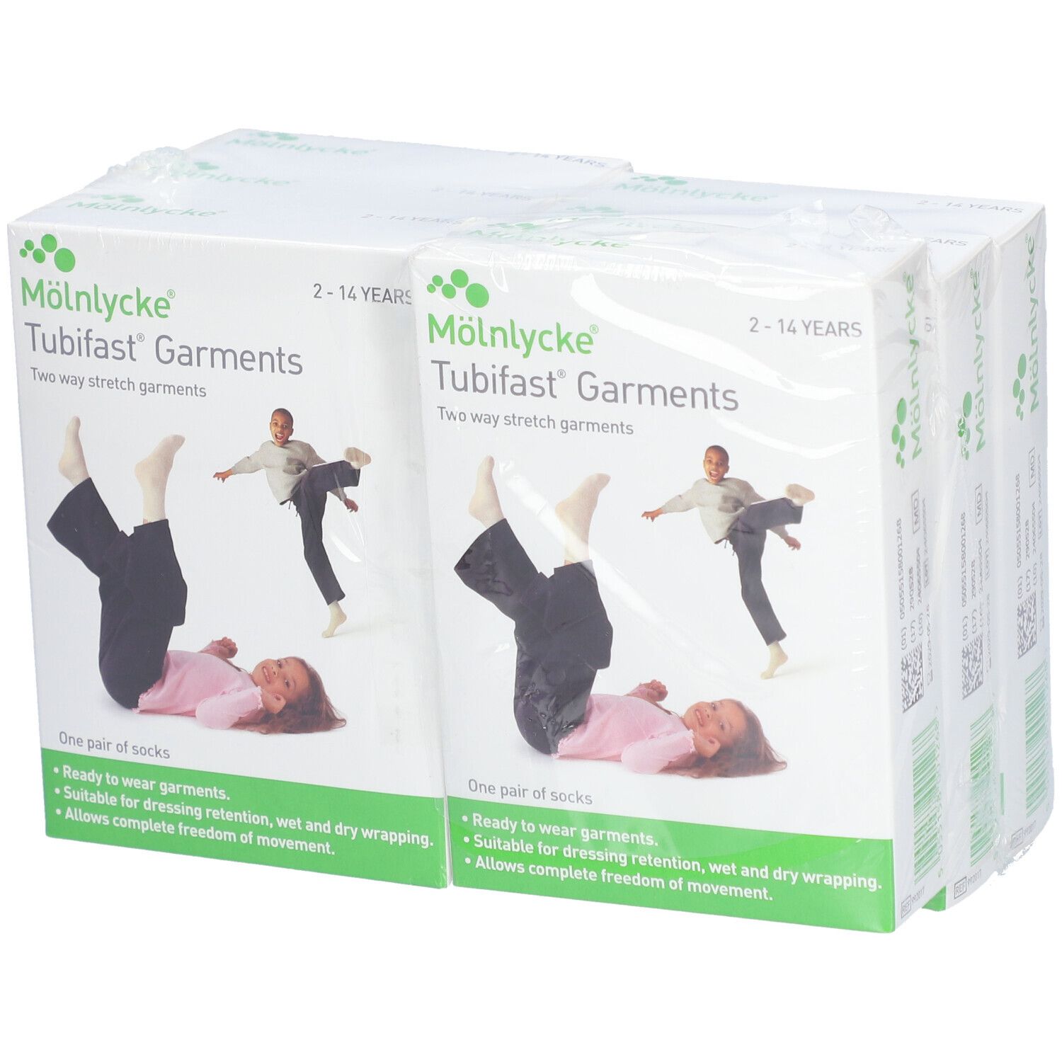 TUBIFAST Socken Einheitsgröße 2-14 Jahre