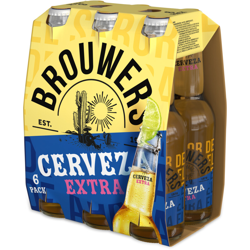 Brouwers Cerveza extra 6-pack