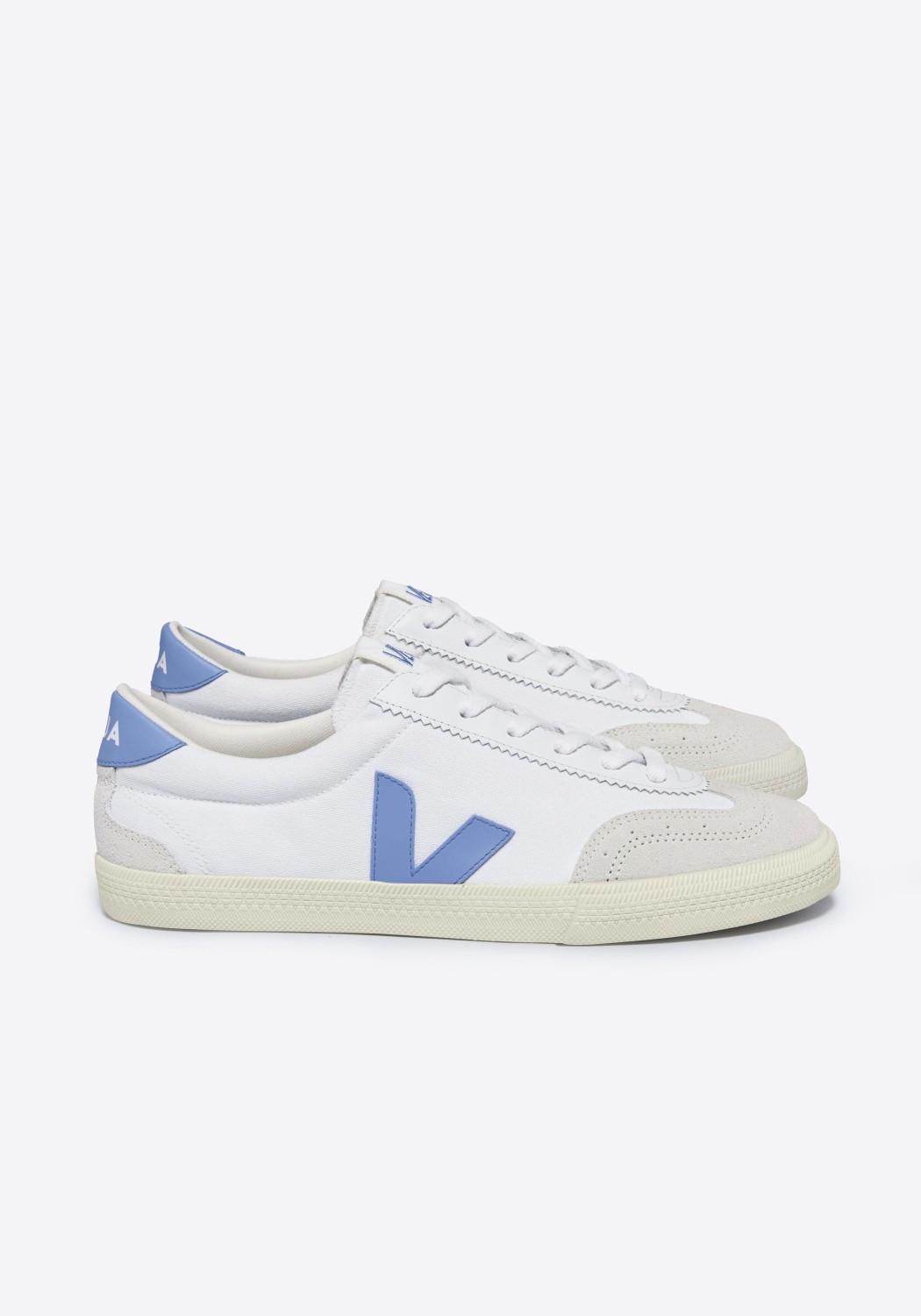 Veja Sneaker Volley Canvas White Aqua