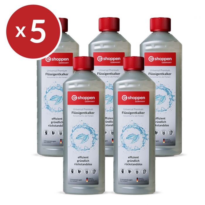 eShoppen 5er Set Flüssigentkalker á 500ml