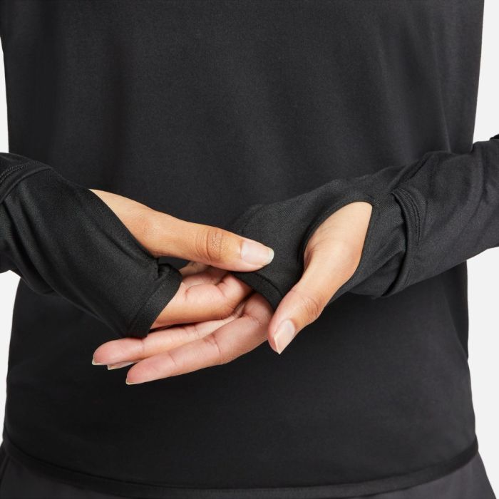 Nike Dame Trøjer Dri-FIT Swift UV Crew Long Sleeve Tee Sort