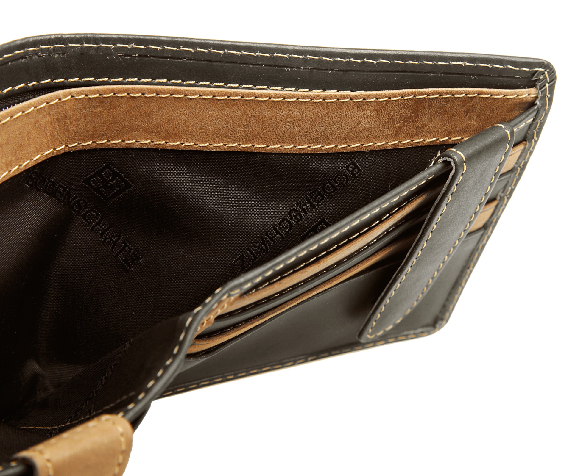 BODENSCHATZ Brieftasche »BICOLOUR« echt Leder