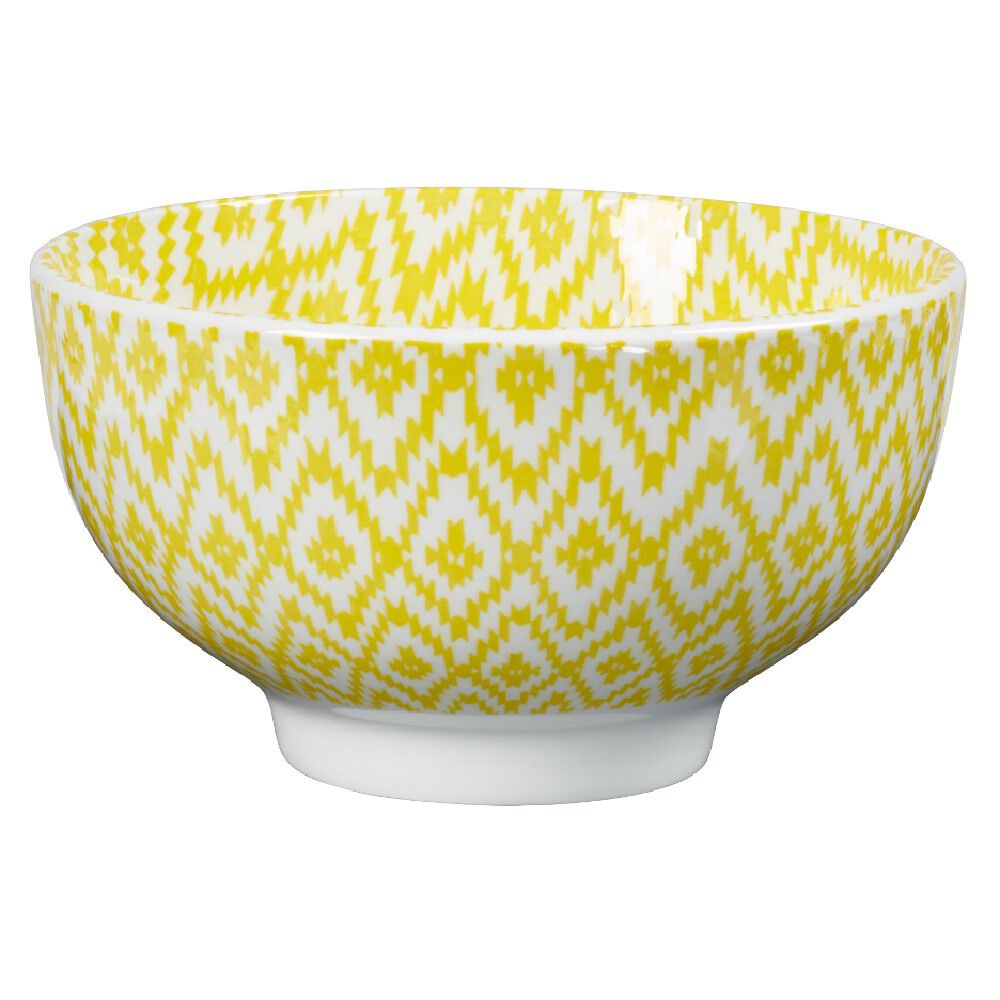 Coupelle porcelaine décor géométrique