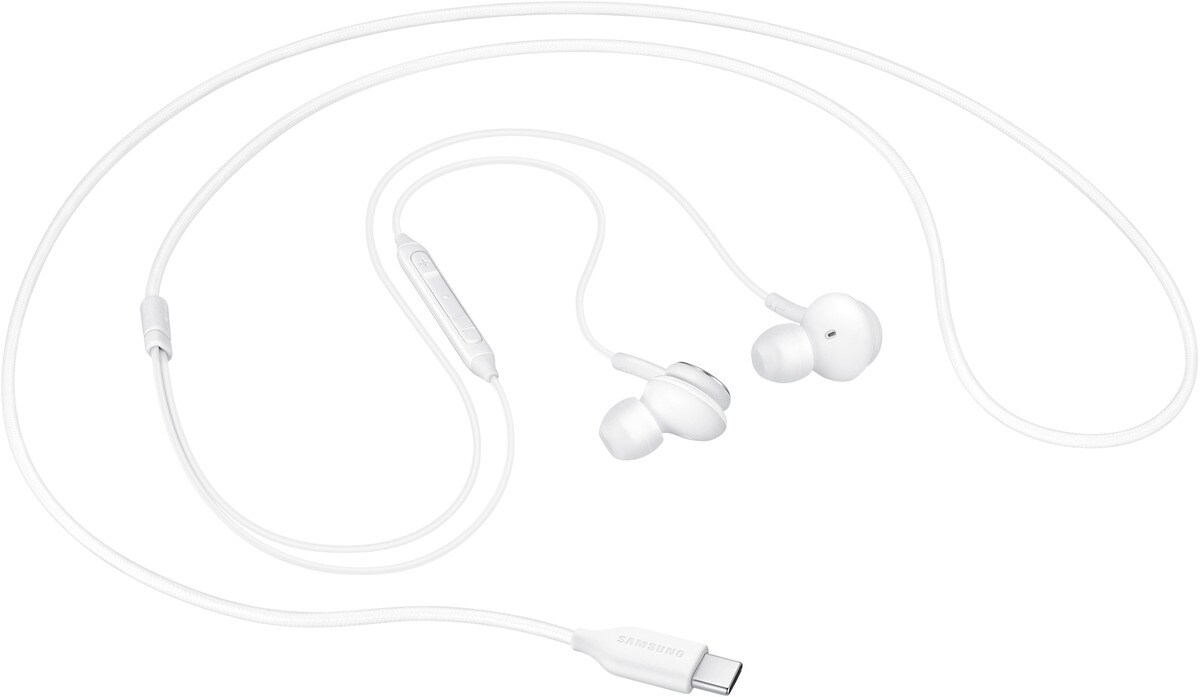 Samsung Earphones USB Type-C EO-IC100, Sound by AKG, White