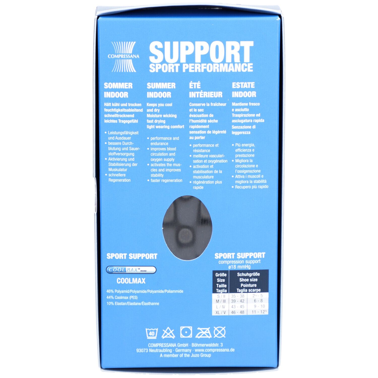 COMPRESSANA Power Socks SPORT Support Kompressionsstrümpfe