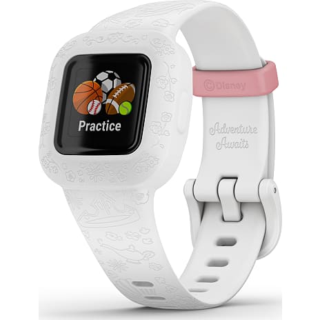 Garmin vivofit Jr. 3 Disney Princess aktivitetssporer med bånd - hvid