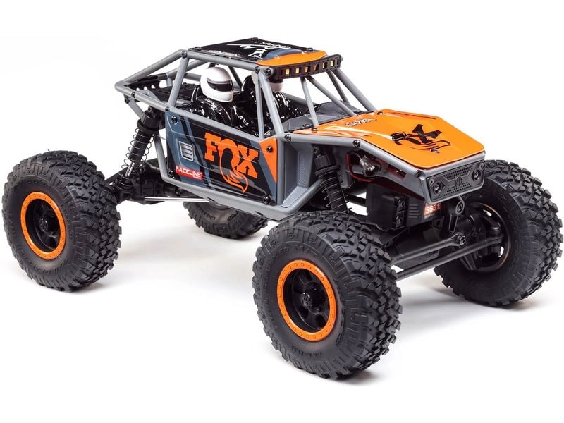 Axial Rock Crawler UTB18 Capra 4WD, Grau 1:18, RTR Unlimited Trail Buggy im RTR Komplettset