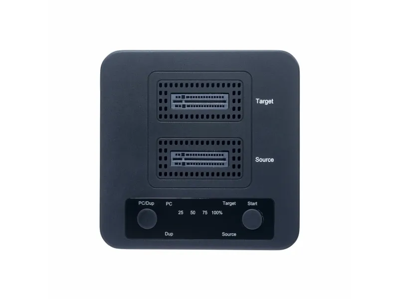 StarTech.com 1:1 Standalone M.2 NVMe Drive Duplicator and Dock - Solid state/harddisk-duplikator - 2 bays (PCIe (NVMe)) - TAA-kompatibel