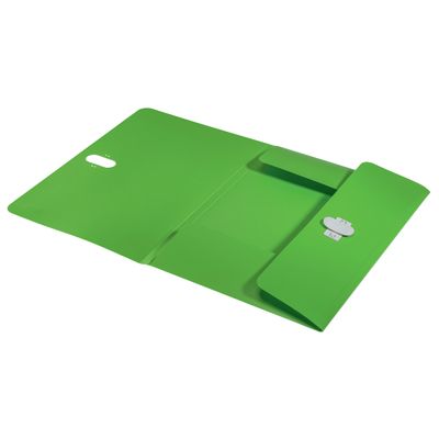 Leitz Recycle - chemise à 3 rabats - A4 - pour 150 feuilles - vert