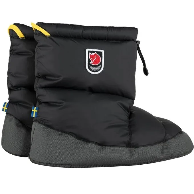 Fjällräven Expedition Down Booties Black