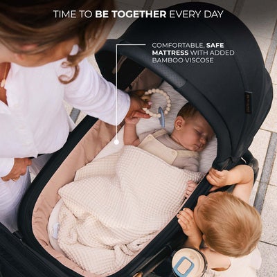 Kinderkraft NEA 2-in-1 Duovogn, Midnight Black