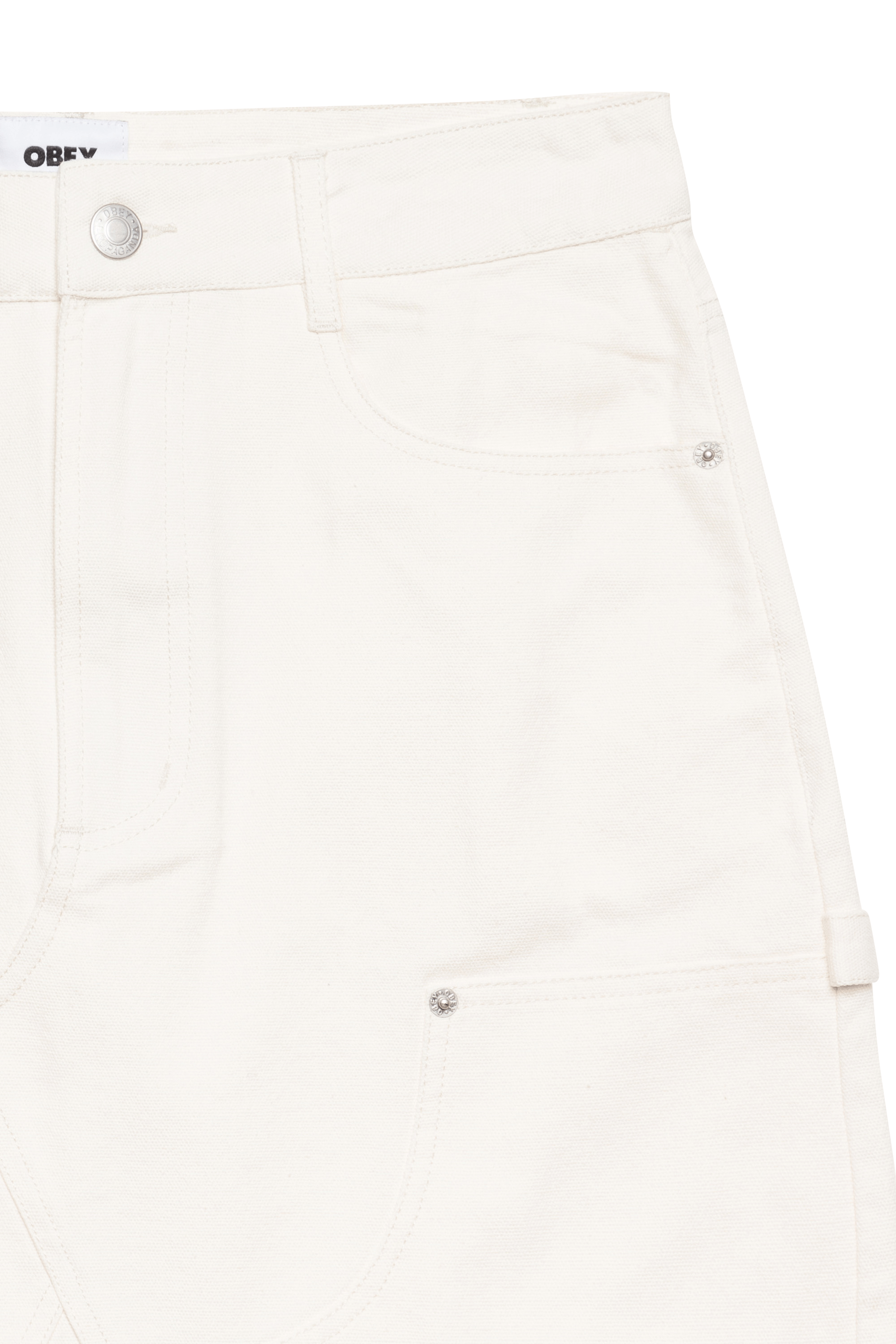 OBEY jupe BIBI CARPENTER Beige