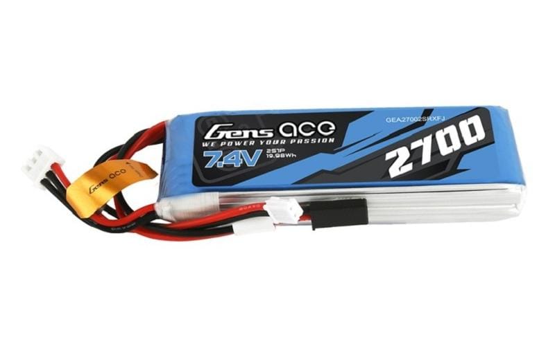 RC-Akku LiPo 2700 mAh 7.4 V 1C RX/TX2S LiPo Senderakku mit JST-XH und JR Stecker