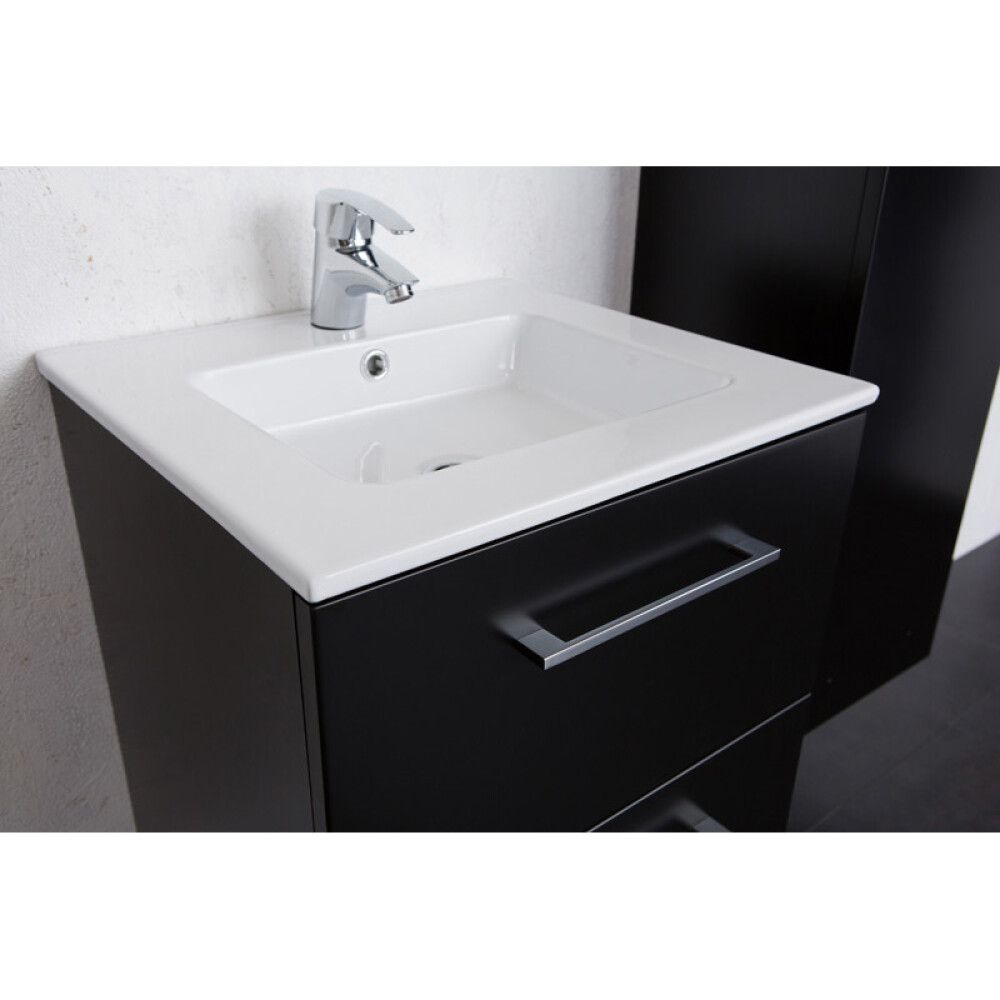 SKUFFEFRONT CAMARGUE SKÄRGÅRD SLETT SVART 60CM