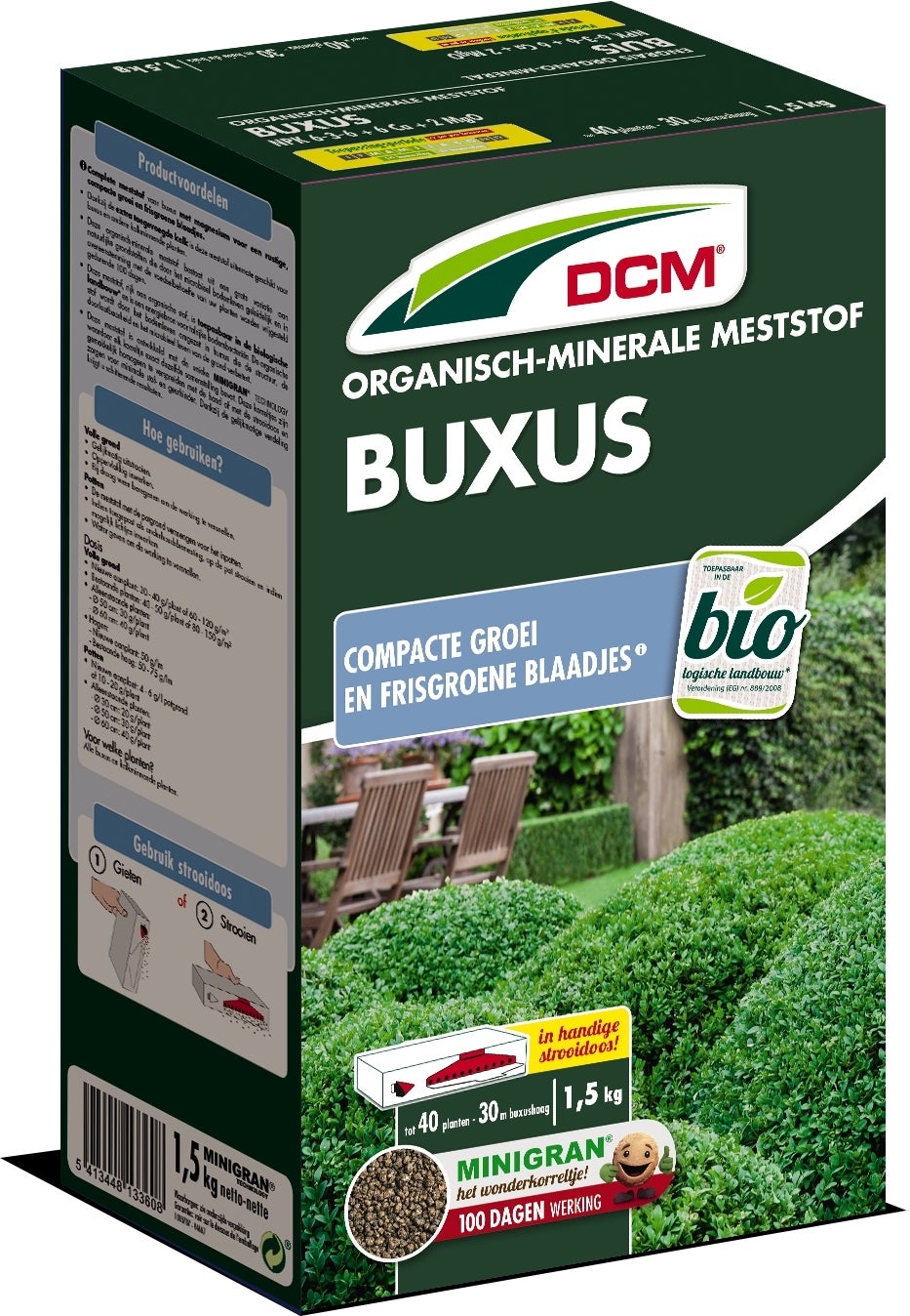 DCM meststof buxus 1,5 kg