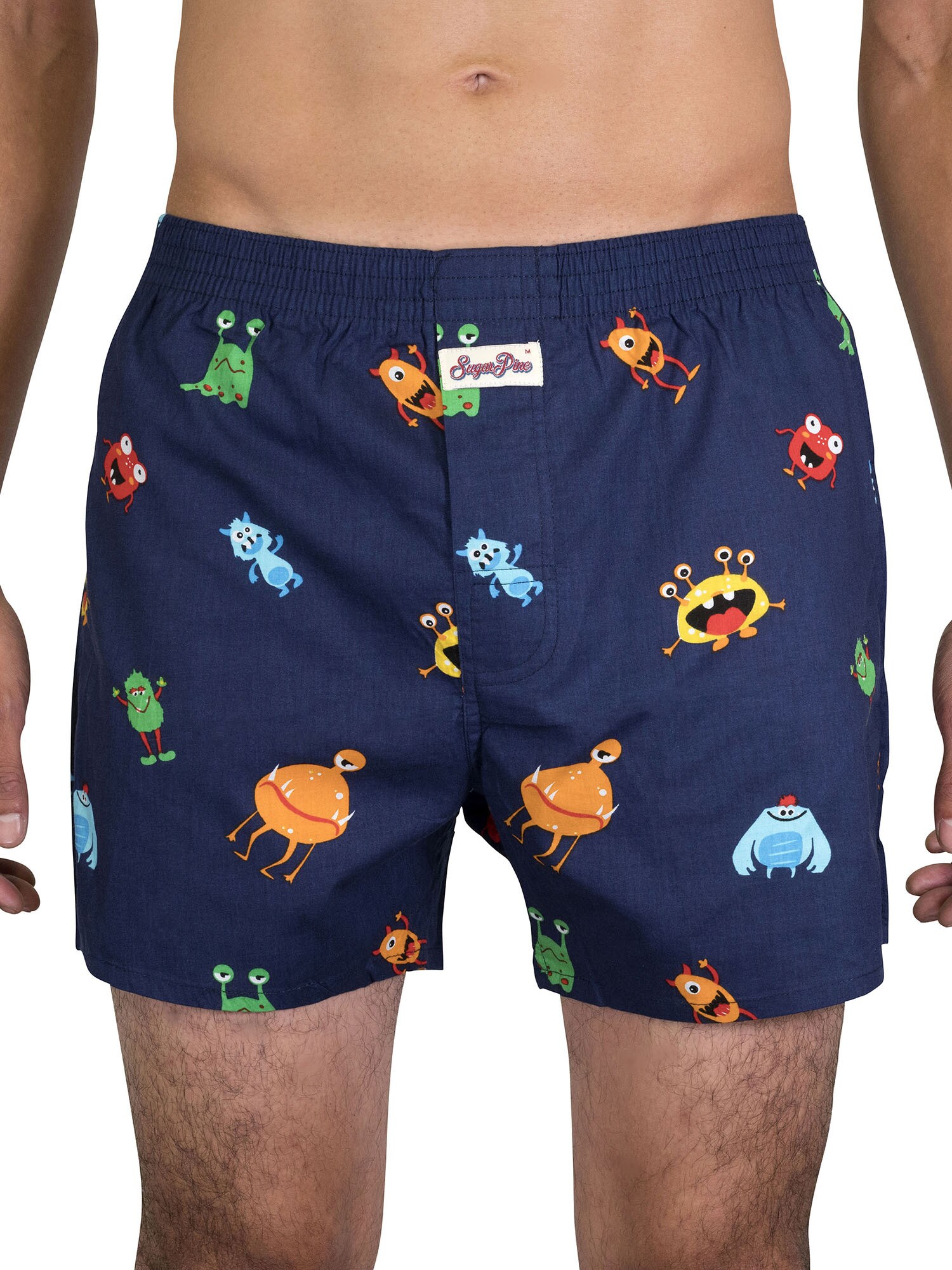 Sugar Pine Herren Boxer Webboxershorts weit Motive Print