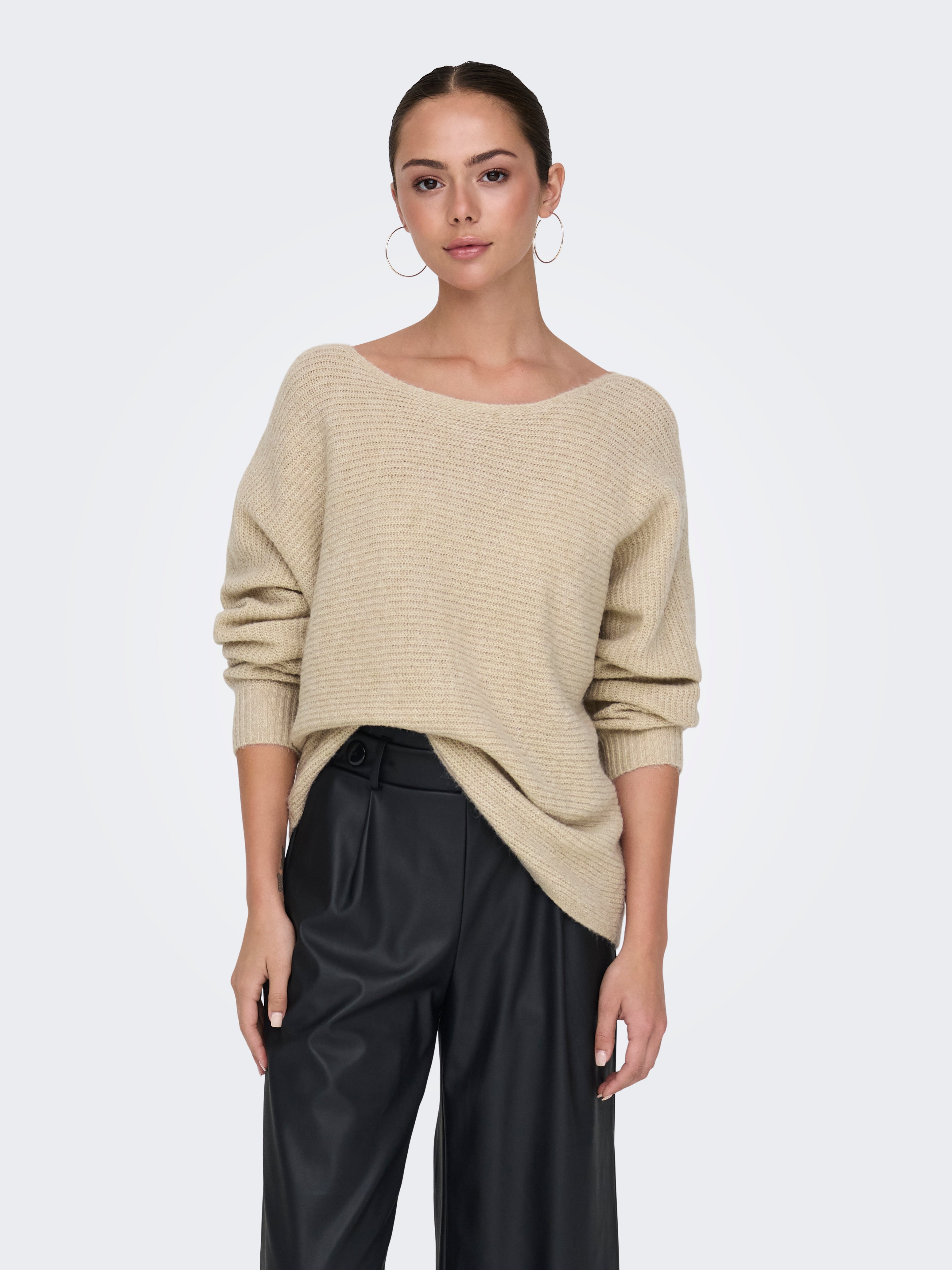 JDYUMA Strickpullover Silver Lining