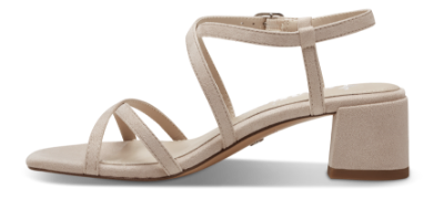 Tamaris Damesandal med hæl Beige 1-28204-42