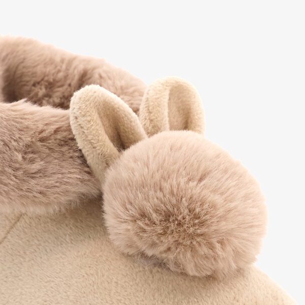 Thu!s kinder pantoffels konijn beige