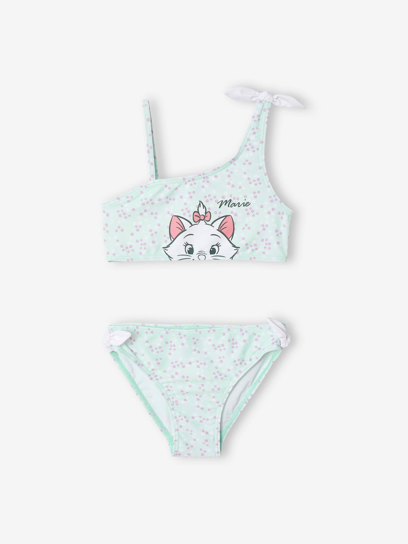 Biquíni DS® com estampa dos Aristogatos, verde médio