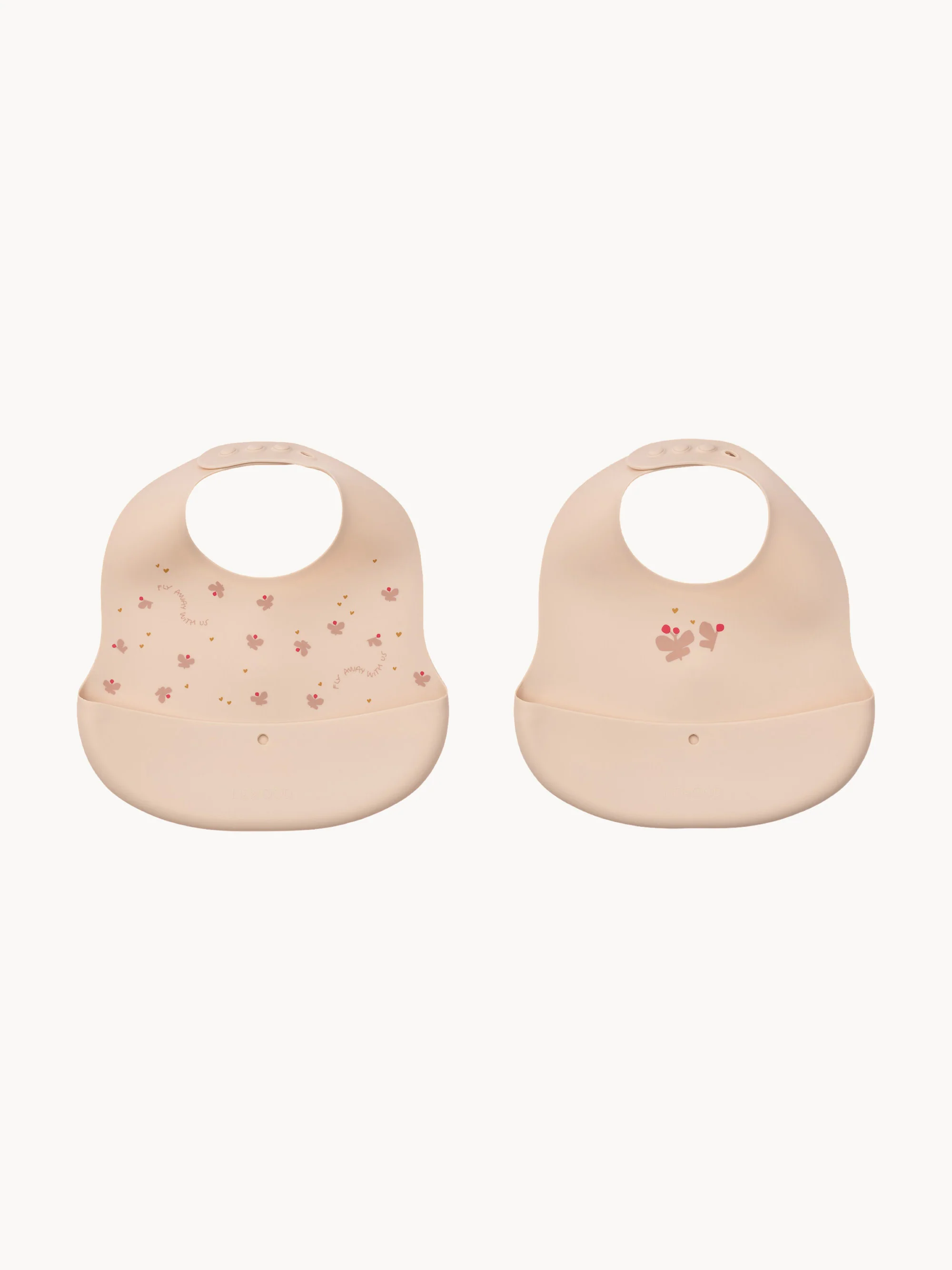 Siliconen slabbetjes Ember, 2-delig