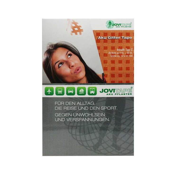 Jovitape Gittertape Type C 52x44mm, 20X2 St