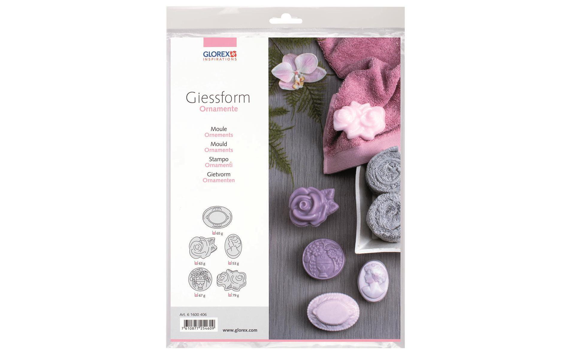 Giessform OrnamenteSeife Giessform