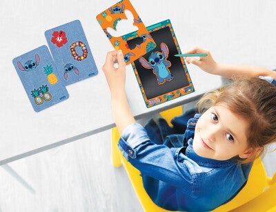 Lexibook Disney Stitch Tegnebrett med Sjablongmaler