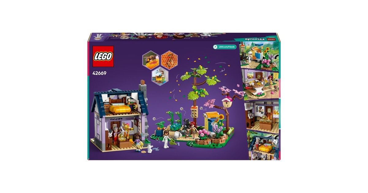 LEGOFriends - Imkershuis en bloementuin Constructiespeelgoed  (42669)