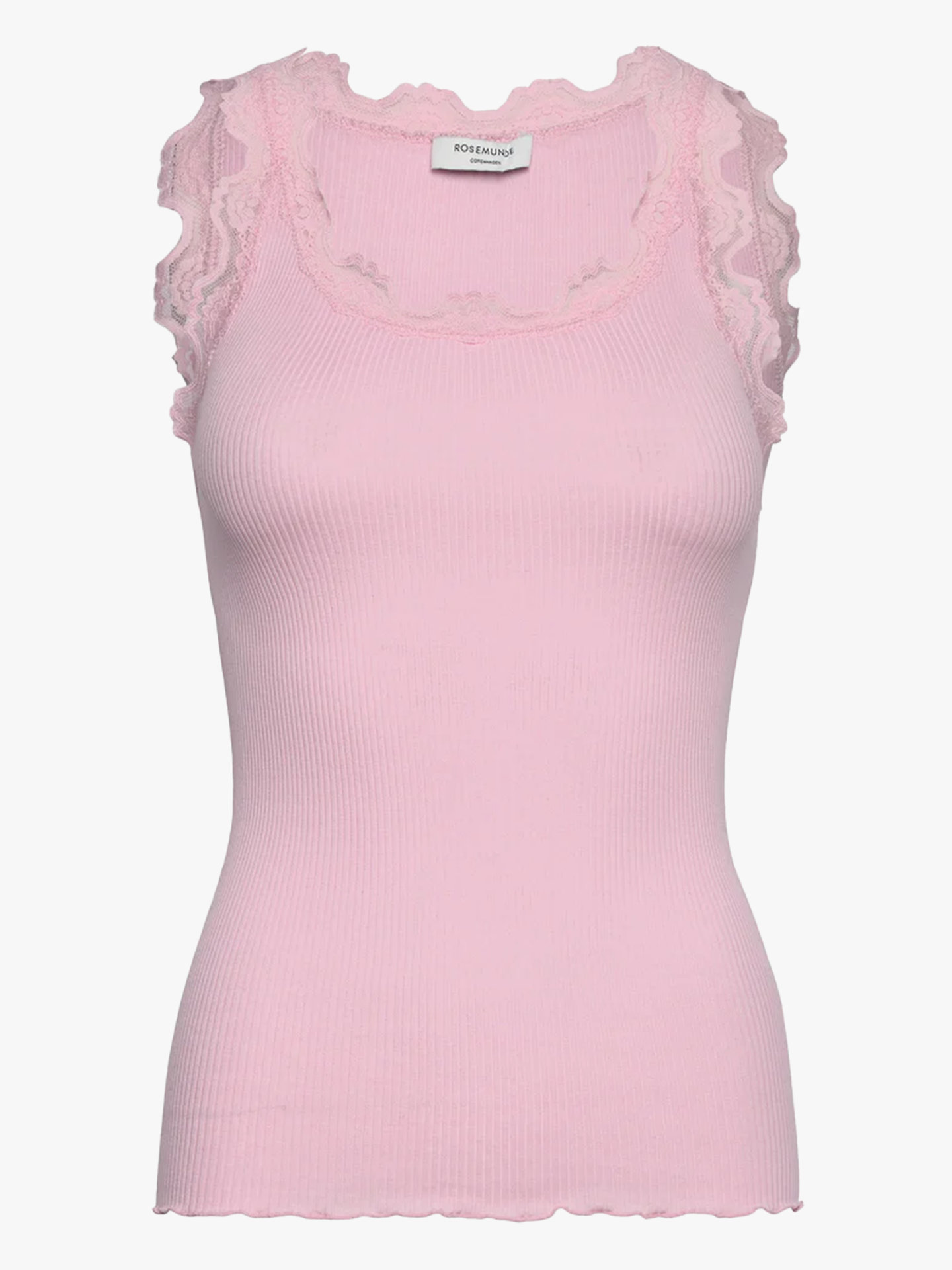 Babette Silk Top With Lace