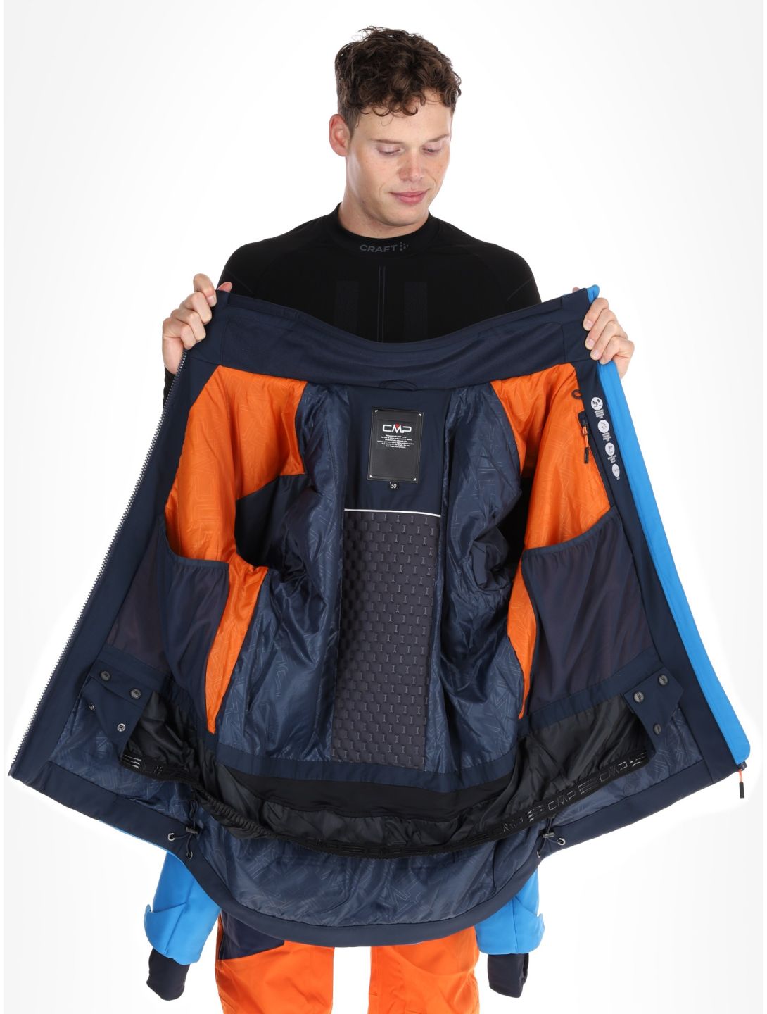 34W4647 ski-jas heren