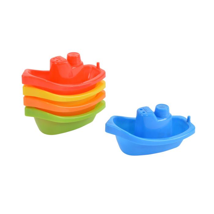 SET 5 BATEAUX EMPILABLES BAIN