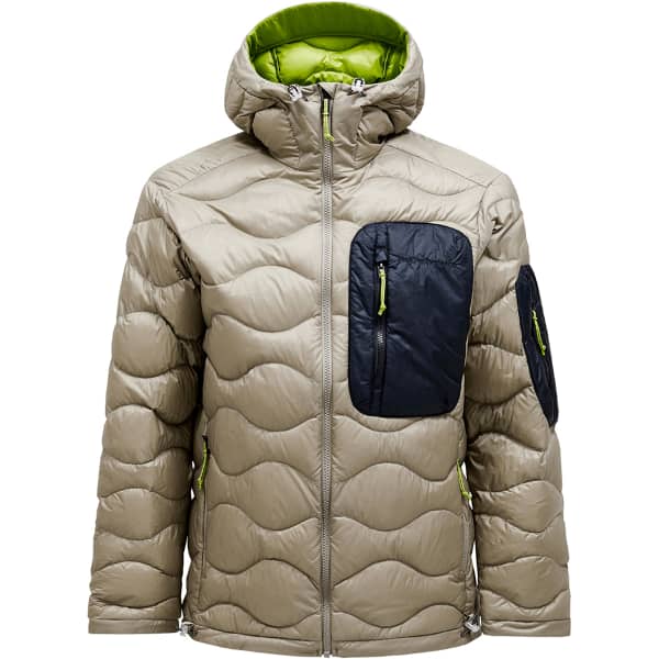 Doudoune ski PEAK PERFORMANCE M HELIUM UTILITY DOWN HOOD AVID BEIGE/BLACK