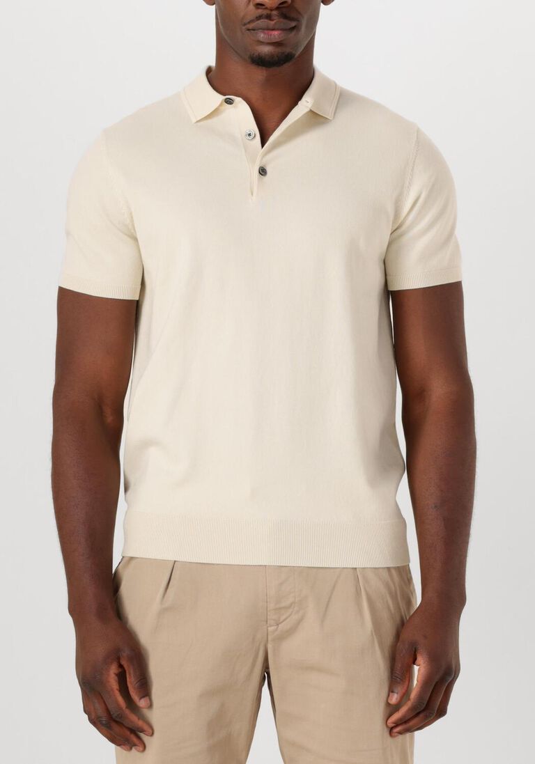 gebroken wit profuomo polo polo short sleeve