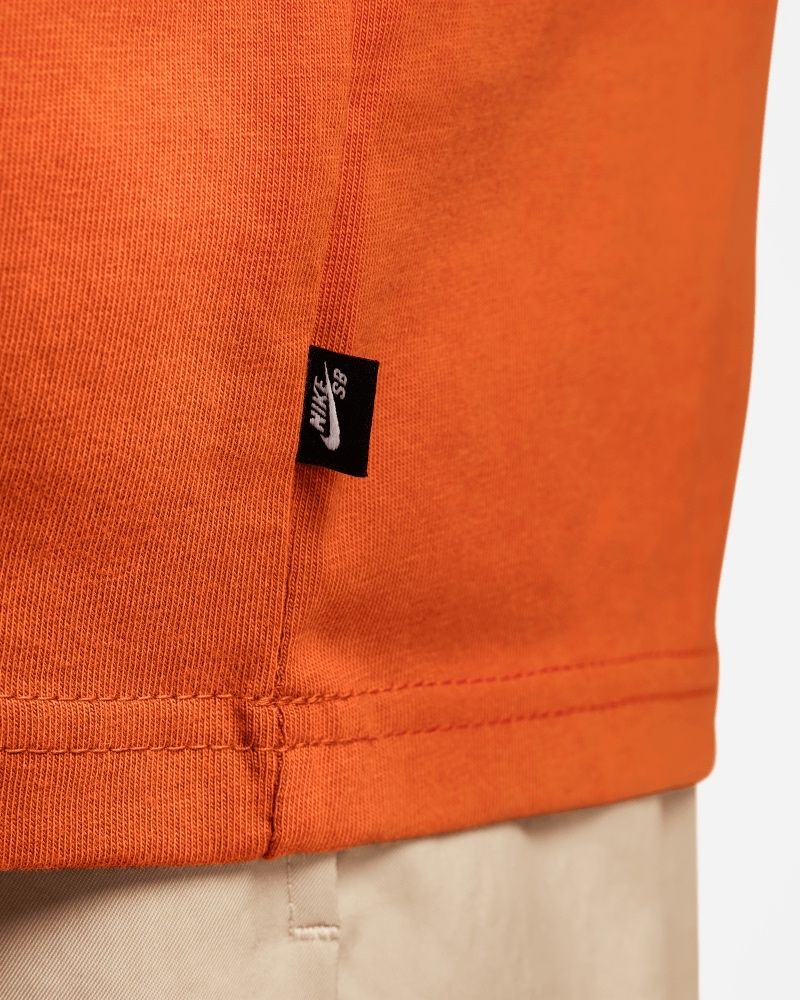 T-shirt Nike SB Orange pour homme